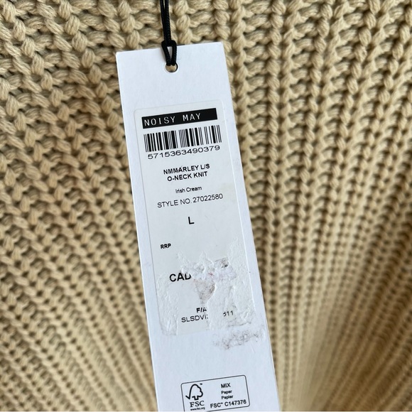 NWT Noisy May chunky knit sweater - Picture 7 of 7